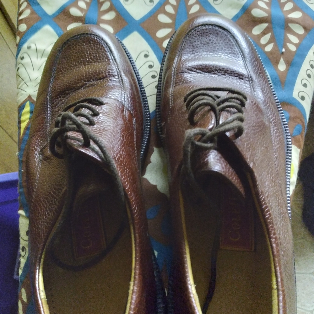 Sanitized and cleaned, relaced Men's and boys shoes.